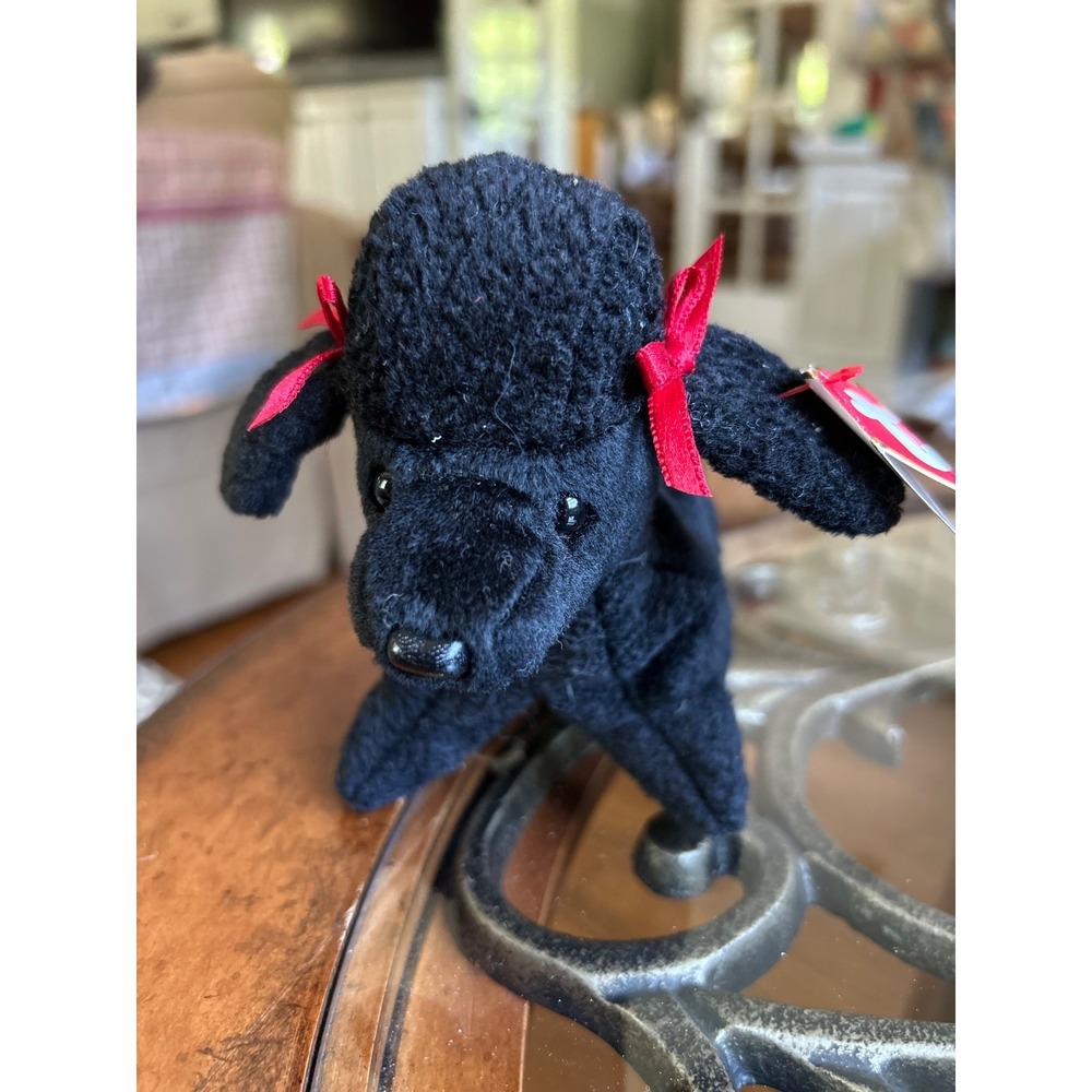 TY Beanie Baby GIGI the Poodle Dog (6 inch) EUC w/ tag